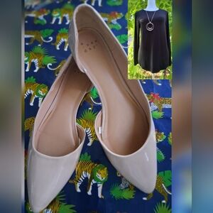 🔥A New Day Women's Blush Flats 8.5  & FREE TOP Medium